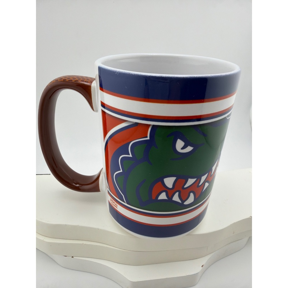 Florida Gators Albert Ceramic Mug Textured Football Handle